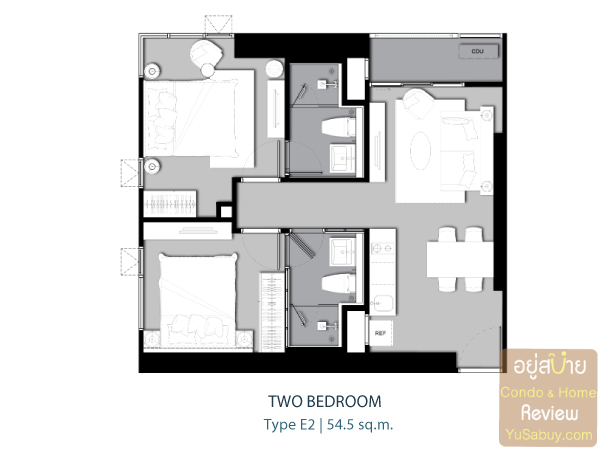 Life-Ladprao-Type-E2-Two-Bedroom