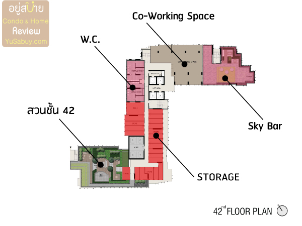 แปลน-Life-1-Wireless-ชั้น-42
