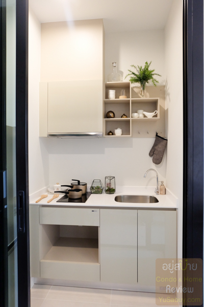 ห้องตัวอย่าง 1 ห้องนอน Type B ขนาด 34.80 ตารางเมตร คอนโดนิช ไพรด์ ทองหล่อ-เพชรบุรี (Niche Pride Thonglor – Phetchaburi)