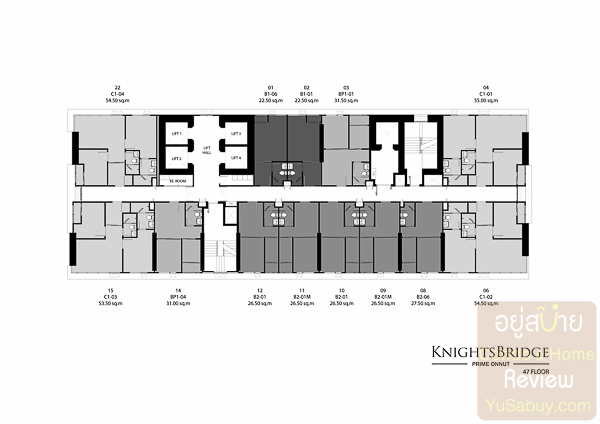 KnightsBridge Prime Onnut แปลน - (ภาพที่ 4)