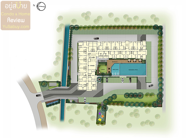 Master Plan คอนโด Supalai Park Tala Phlu Station