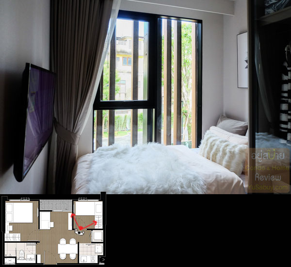 ห้องตัวอย่าง แบบ 1 ห้องนอน Plus ขนาด 34.50 ตารางเมตร คอนโด The Privacy ท่าพระ อินเตอร์เชนจ์