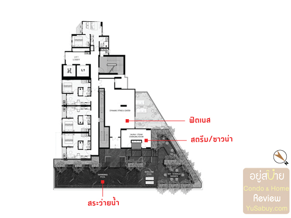 Floor Plan ชั้น 24 คอนโดเมทริส ลาดพร้าว