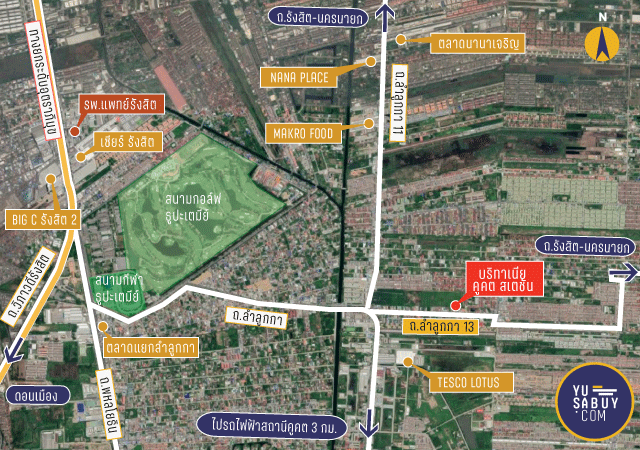 บริทาเนีย คูคต สเตชั่น แผนที่