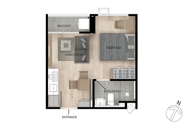 sign condo สุขุมวิท 50 (ภาพที่1)