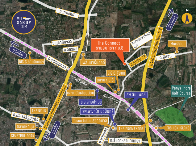 Map-The-connect-รามอินทรา-กม.8-ใหญ่