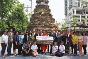 ศุภาลัย บริจาคเงินบูรณะและปรับปรุงภูมิทัศน์วัดสมรโกฏิ - (ภาพที่ 2)