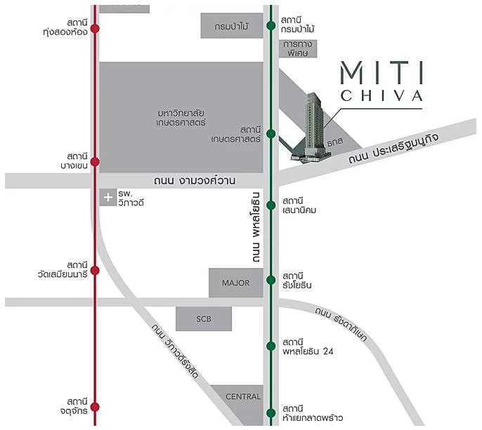 แผนที่ Miti Chiva Kaset Station (ภาพที่ 12)