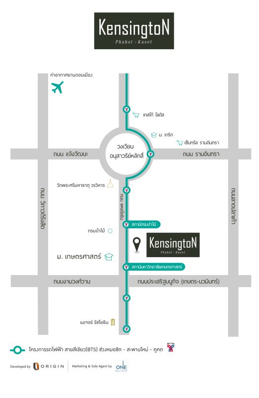 Kensington Phahol-Kaset
