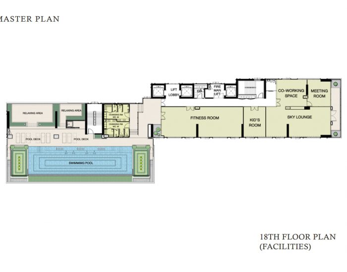 Floor Plan ชั้น 18