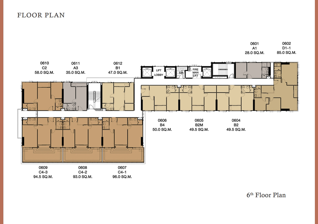Floor Plan 6th