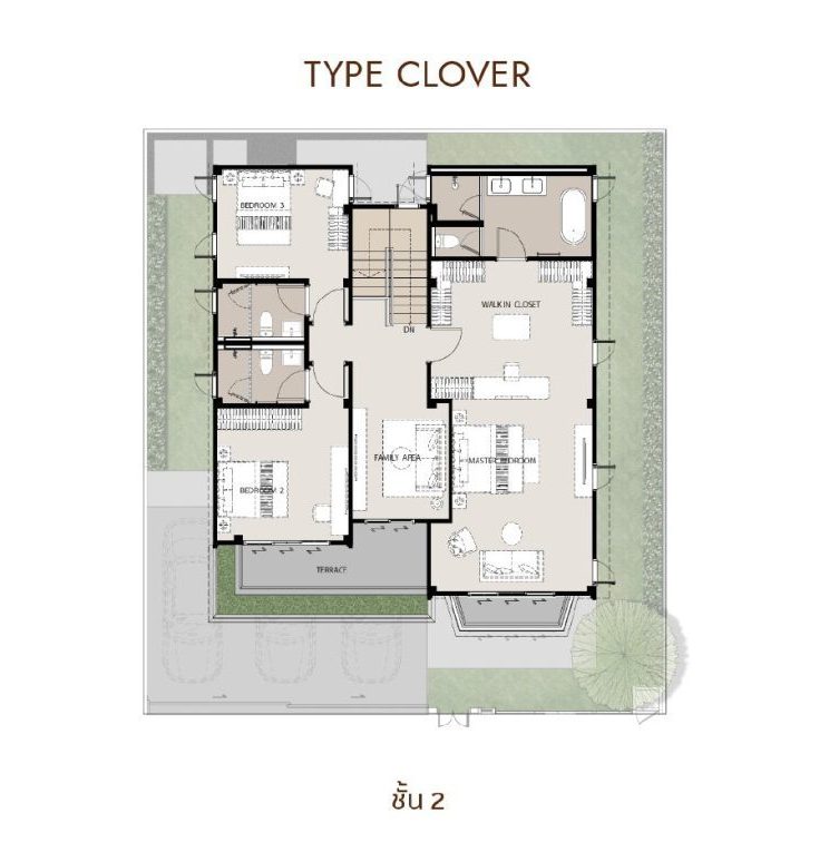 Plan บ้าน CLOVER Mayfield รามอินทรา-คู้บอน 