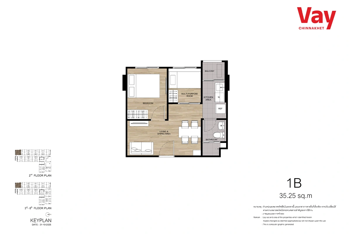 เวย์-ขินเขต-1B