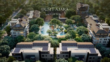 “ดุสิต อจารา หัวหิน” คอนโดตากอากาศ ใกล้หาดหัวหินอยู่ชูการอาศัยแบบ Living is All About Well-being